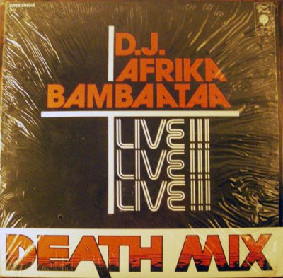 D.J. Afrika Bambaataa – Death Mix EP (Vinyl) (1983) (VBR)