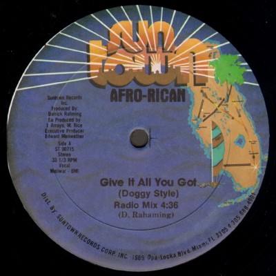 Afro-Rican – Give It All You Got (Doggy Style) (VLS) (1987) (FLAC + 320 kbps)
