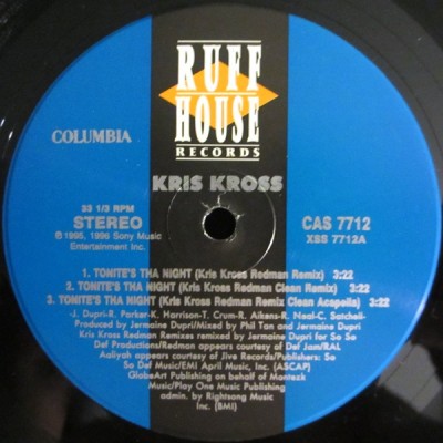 Kris Kross – Tonite's Tha Night Remix (VLS) (1995) (320 kbps)