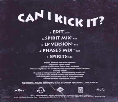 A Tribe Called Quest – Can I Kick It? (Promo CDS) (1990) (FLAC + 320 kbps)