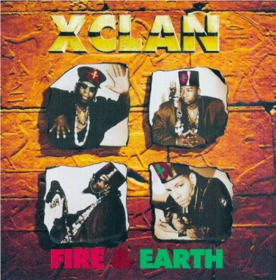 X-Clan ‎– Fire & Earth (Promo CDS) (1991) (FLAC + 320 kbps)