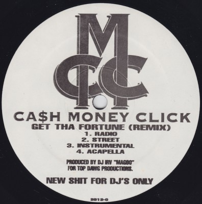 Ca$h Money Click – Get Tha Fortune (Remix) / She Swallowed It (VLS) (1994) (FLAC + 320 kbps)