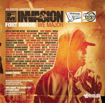 DJ Green Lantern Presents Fort Minor – We Major (Special Edition) (WEB) (2005) (FLAC + 320 kbps)