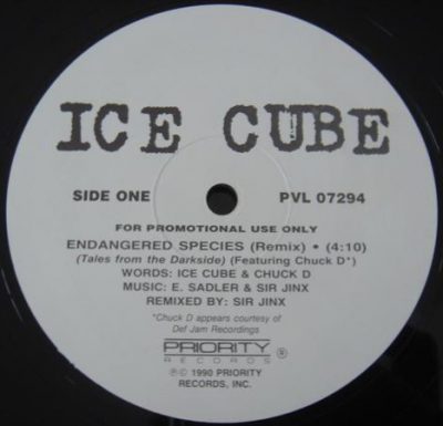 Ice Cube – Endangered Species (Remix) / Dead Homiez (VLS) (1990) (FLAC + 320 kbps)