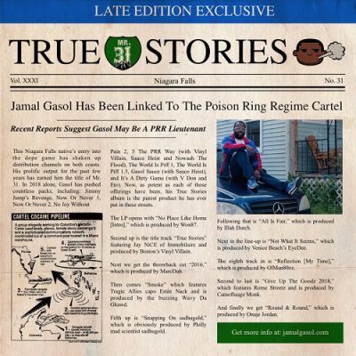 Jamal Gasol – True Stories (WEB) (2018) (320 kbps)