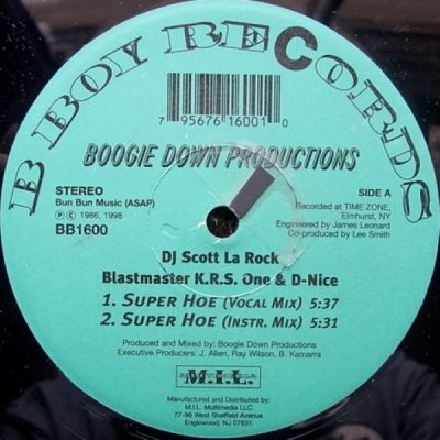 Boogie Down Productions – Super Hoe (Reissue VLS) (1986-1988) (FLAC + 320 kbps)