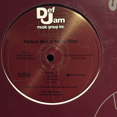 Method Man & Teddy Riley – Party… (VLS) (2001) (FLAC + 320 kbps)