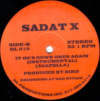 Sadat X – It Go’s Down Ones Again (VLS) (1997) (FLAC + 320 kbps)