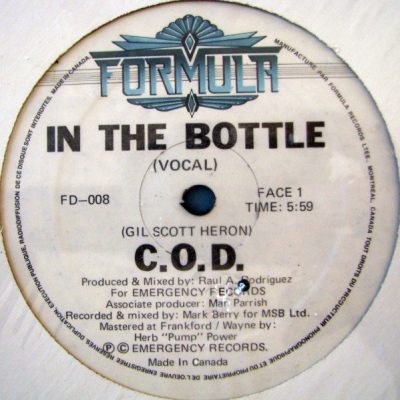 C.O.D. – In The Bottle (VLS) (1983) (FLAC + 320 kbps)