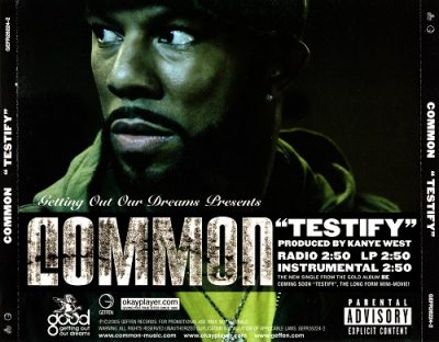 Common – Testify (CDS) (2005) (FLAC + 320 kbps)