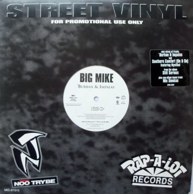 Big Mike – Burban And Impalas (Promo VLS) (1997) (FLAC + 320 kbps)