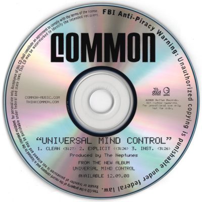 Common – Universal Mind Control (Promo CDS) (2008) (FLAC + 320 kbps)