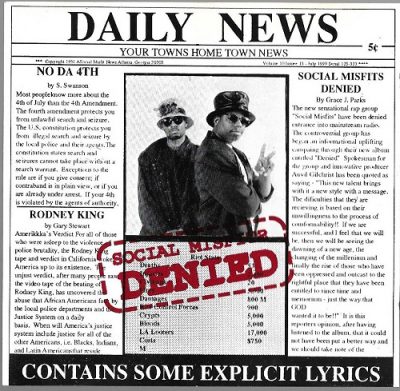 Social Misfits – Denied (CD) (1992) (FLAC + 320 kbps)