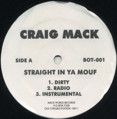 Craig Mack – Straight In Ya Mouf / Excuse Me (Promo VLS) (2003) (FLAC + 320 kbps)
