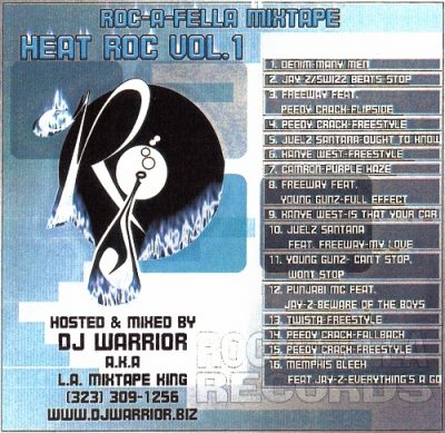 DJ Warrior – Roc-A-Fella Mixtape: Heat Roc Vol. 1 (CD) (2003) (FLAC + 320 kbps)