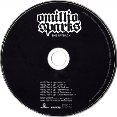Omillio Sparks – DJ Turn It Up (Promo CDS) (2006) (FLAC + 320 kbps)