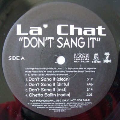 La Chat – Don’t Sang It (VLS) (2002) (FLAC + 320 kbps)
