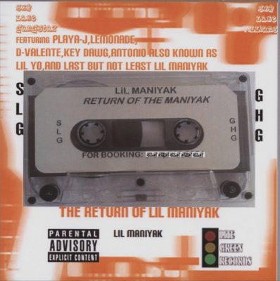 Lil Maniyak – Return Of The Maniyak (CD) (1997-2013) (FLAC + 320 kbps)