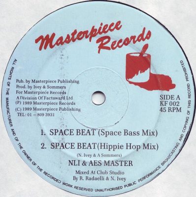 NLI & AES Master – Space Beat (VLS) (1989) (FLAC + 320 kbps)