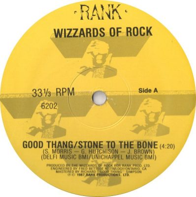 Wizzards Of Rock – Good Thang / Stone To The Bone (VLS) (1987) (FLAC + 320 kbps)