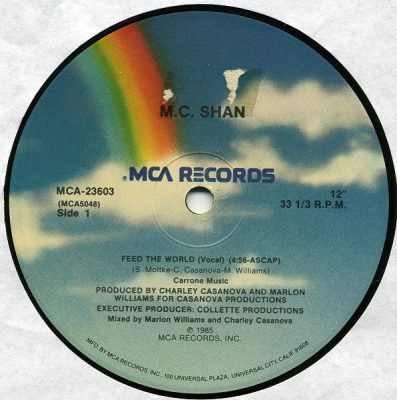 MC Shan – Feed The World (VLS) (1985) (FLAC + 320 kbps)