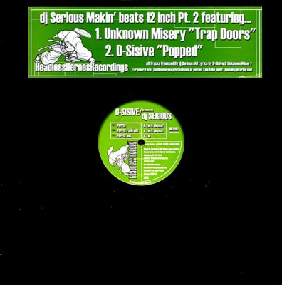 DJ Serious – Popped / Trap Doors (VLS) (2000) (FLAC + 320 kbps)