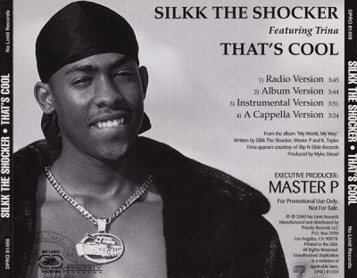 Silkk The Shocker – That’s Cool (Promo CDS) (2000) (FLAC + 320 kbps)