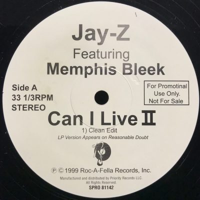 Jay-Z – Can I Live II… (Promo VLS) (1999) (FLAC + 320 kbps)