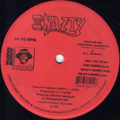 2 Nazty Featuring Brother Marquis & D.J. Toomp – Pussy Whipped (VLS) (1993) (FLAC + 320 kbps)