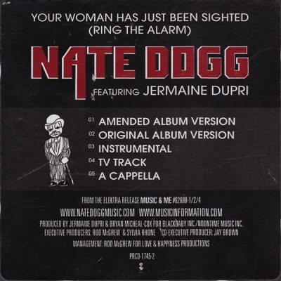 Nate Dogg – Your Woman Has Just Been Sighted (Promo CDS) (2002) (FLAC + 320 kbps)