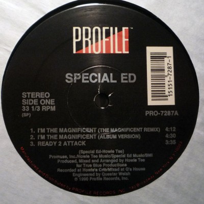 Special Ed – I’m The Magnificent (12″) (1990) (320 kbps)