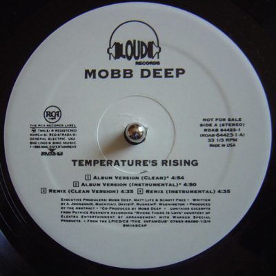 Mobb Deep – Temperature’s Rising / Still Shinin’ (Promo VLS) (1995) (FLAC + 320 kbps)