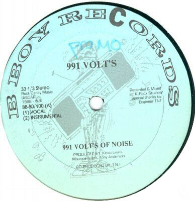 991 Volts ‎– 991 Volts Of Noise / Time Will Tell (VLS) (1988) (FLAC + 320 kbps)