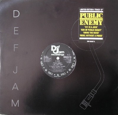 Public Enemy – 911 Is A Joke (Limited Edition VLS) (1989) (FLAC + 320 kbps)
