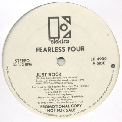 Fearless Four – Just Rock / Got To Turn Out (1983) (VLS) (320 kbps)