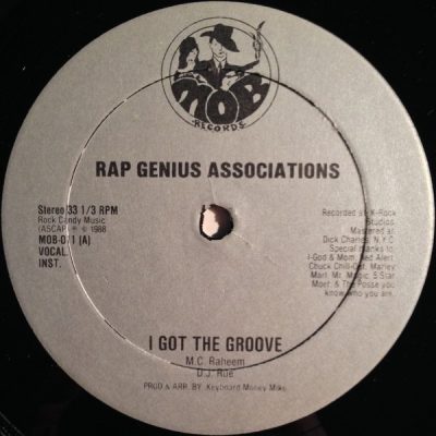 Rap Genius Associations – I Got The Groove (VLS) (1988) (FLAC + 320 kbps)