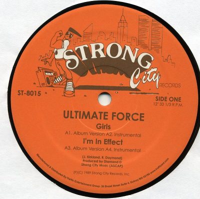 Ultimate Force – Girls / I'm In Effect / Supreme Diamond D (VLS) (1989) (320 kbps)