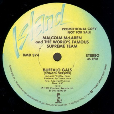 Malcolm McLaren & The World's Famous Supreme Team – Buffalo Gals (VLS) (1982) (FLAC + 320 kbps)