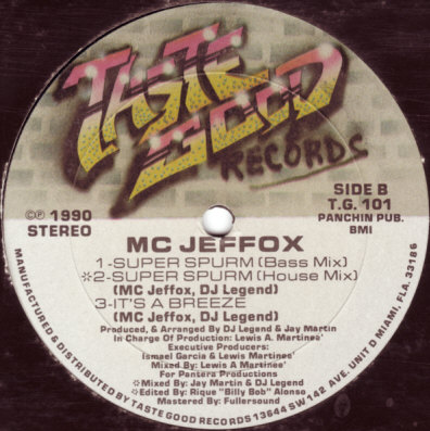 MC Jeffox – Super Spurm (1990) (VLS) (VBR)