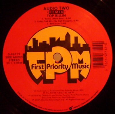 Audio Two ‎– Top Billin (Remixes) (1987) (VLS) (192 kbps)