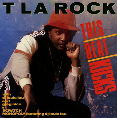 T La Rock ‎– This Beat Kicks / Scratch Monopoly (VLS) (1987) (FLAC + 320 kbps)
