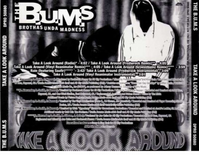 The B.U.M.S. – Take A Look Around (Promo CDS) (1995) (320 kbps)