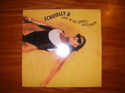 Schoolly D – Livin' In The Jungle / Gucci Again (1989) (VLS) (VBR)