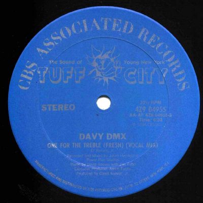 Davy DMX – One For The Treble (Fresh) (WEB Single) (1984) (320 kbps)