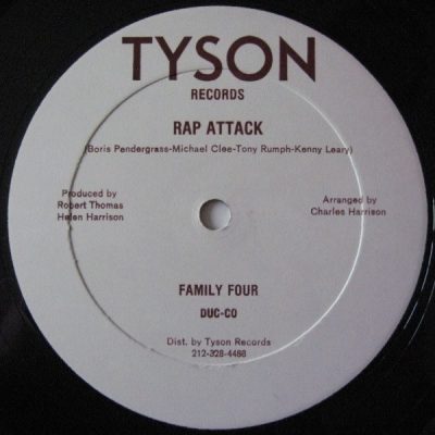 Family Four – Rap Attack (VLS) (1980) (FLAC + 320 kbps)