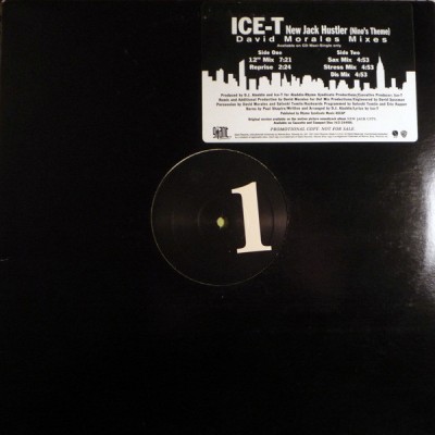 Ice-T – New Jack Hustler (Nino's Theme) (David Morales Mixes) (Promo VLS) (1991) (FLAC + 320 kbps)