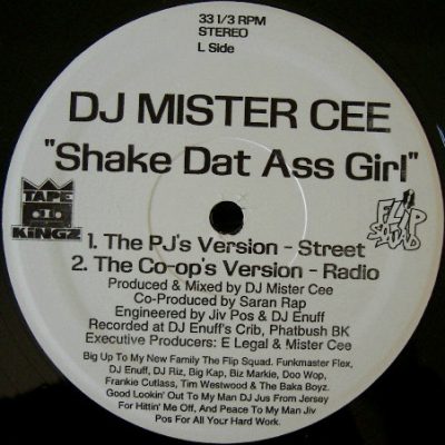 DJ Mister Cee – Shake Dat Ass Girl / Where Brooklyn At? (Right Here!!!) (1995) (VLS) (VBR)