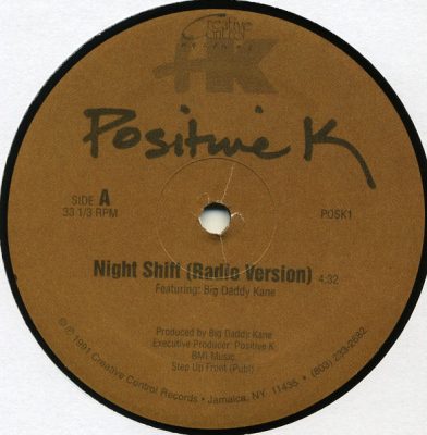 Positive K – Night Shift (1991) (VLS) (192 kbps)