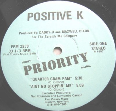 Positive K – Quarter Gram Pam (1987) (VLS) (320 kbps)