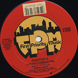 Positive K – A Good Combination / I'm Not Havin' It (1989) (VLS) (192 kbps)